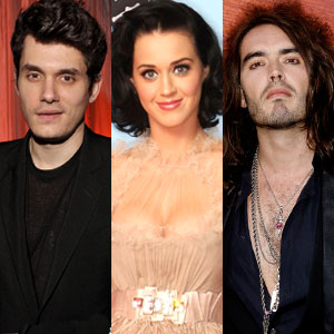 John Mayer, Katy Perry, Russell Brand John Mayer, Katy Perry, Russell Brand